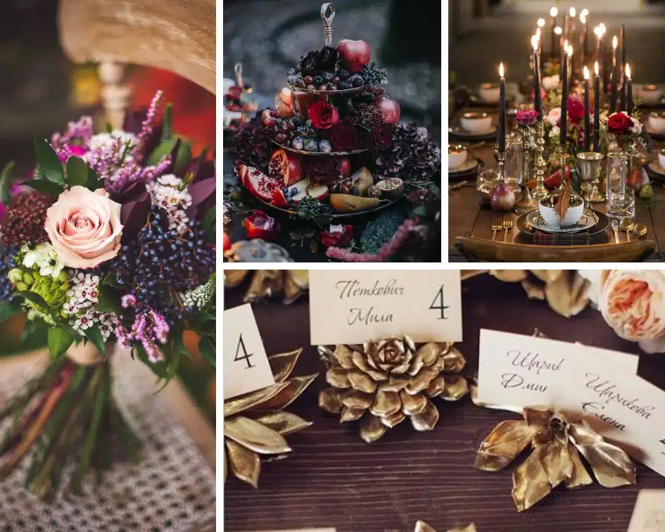 Ślub jesienią – jak wykorzystać jesienną aurę w dekoracjach weselnych?
