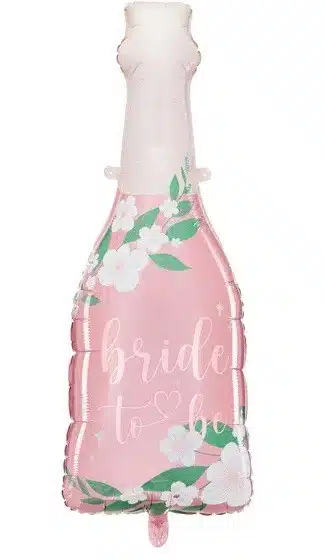 Balon Foliowy Butelka na Wieczór Panieński Bride To Be 