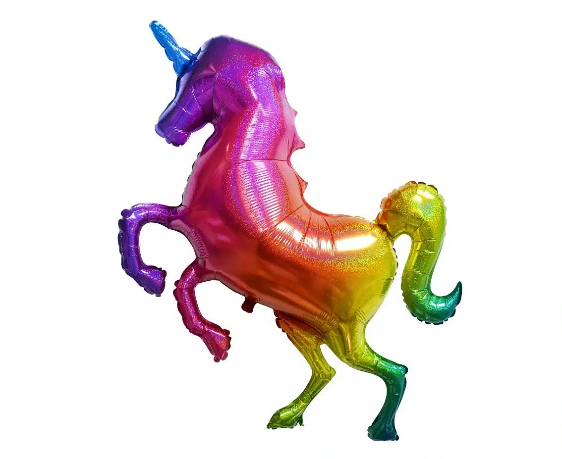 Balon foliowy Jednorożec Rainbow