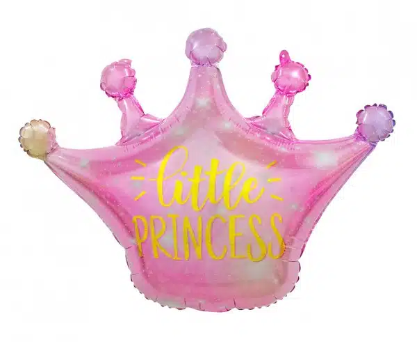 Balon foliowy Korona Little Princess 