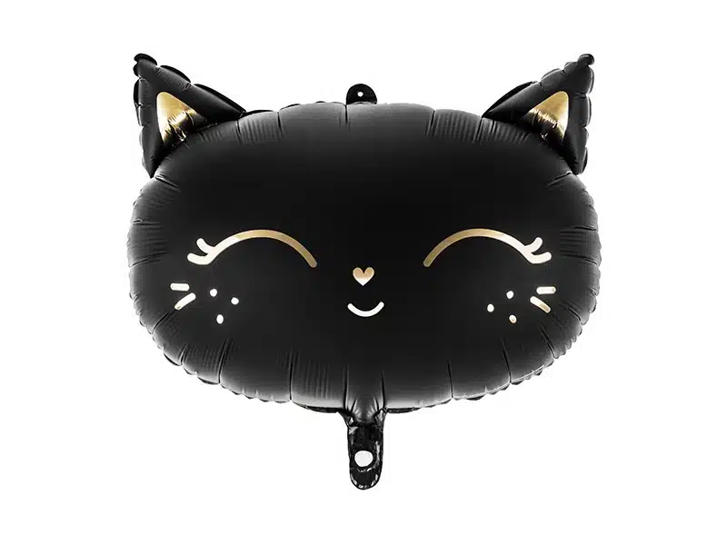 Balon foliowy KOTEK Black Cat Matowy