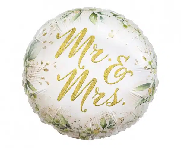 Balon foliowy Mr & Mrs 