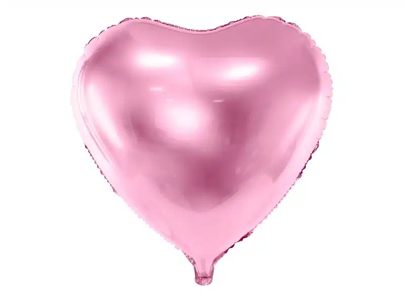 Balon foliowy Serce różowe 60cm
