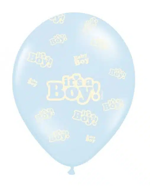 Balon lateksowy It's a Boy Błękitny