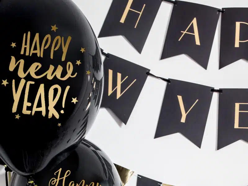 Balon na sylwestra Happy New Year