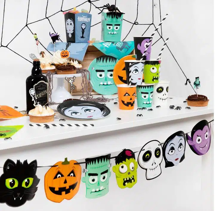 Kubeczki papierowe Halloween Monsters