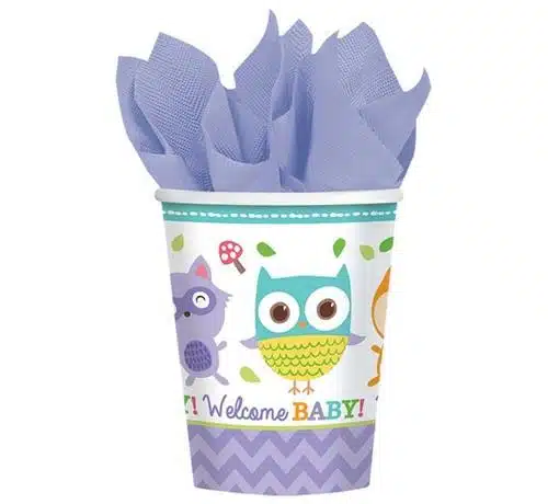 Kubeczki papierowe welcome baby 
