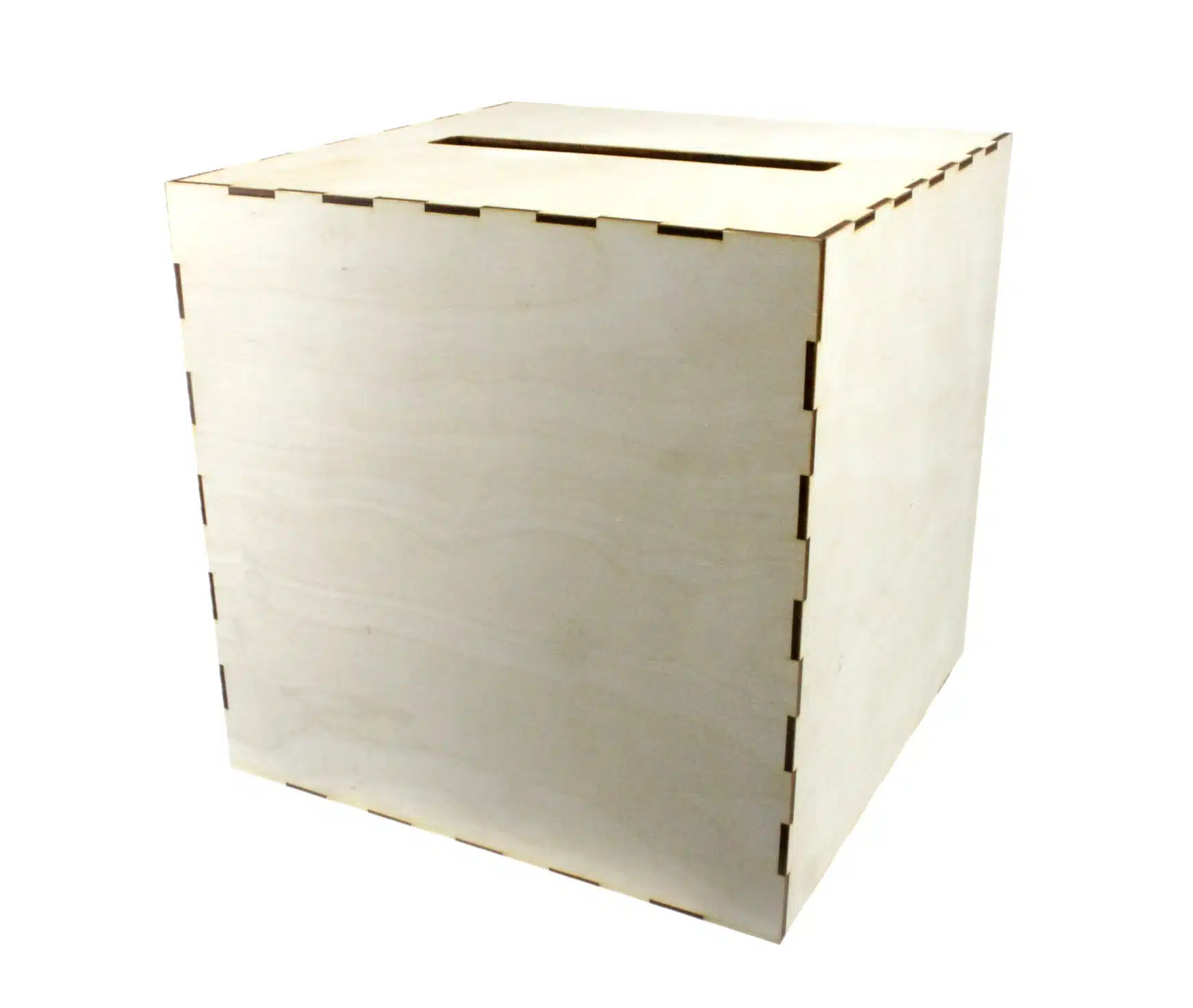 Pudełko na koperty Drewniane, zwykłe 25x25x25cm