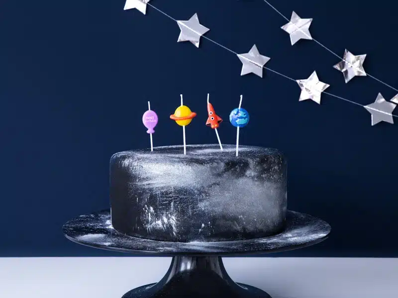 Świeczki urodzinowe pikery kolekcja Kosmos