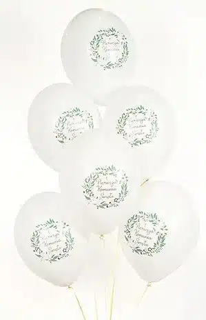 Zestaw Balonów Lateksowych Floral 6szt