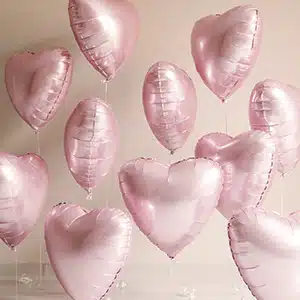Balony na ślub i wesele w kształcie serc