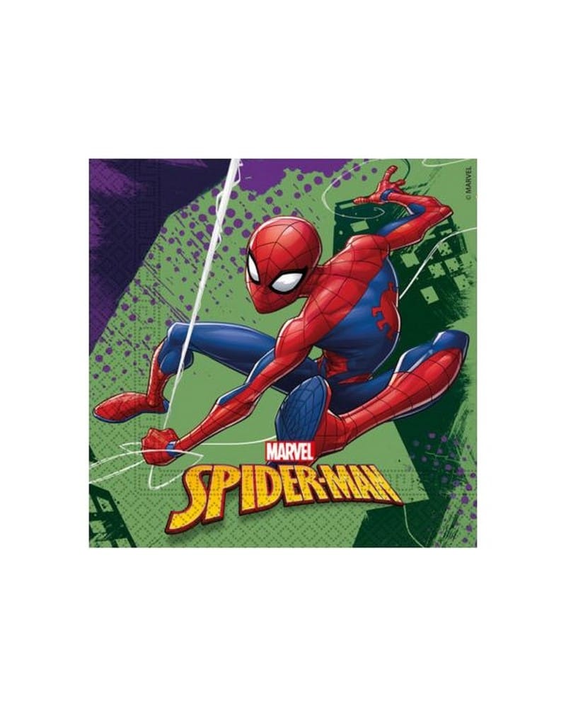 Talerzyki papierowe Spiderman