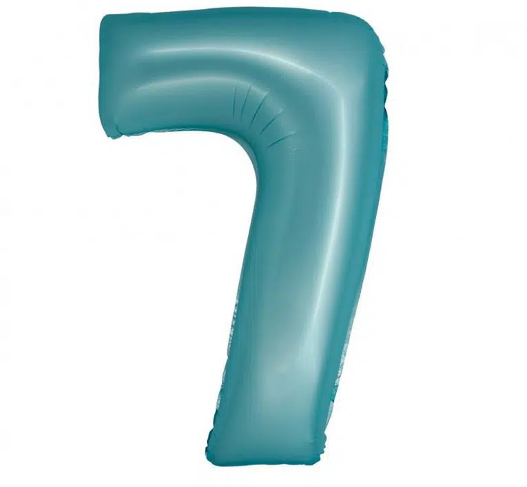 Balon Foliowy w kolorze jasnoniebieskim w rozmiarze 76cm