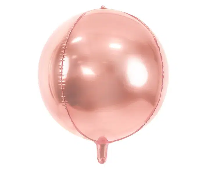 Balon Foliowy w kolorze różowego złota w rozmiarze ok.40cm